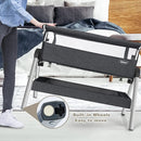 Portable Baby Bedside Sleeper with Adjustable Heights and Angle by LJGDeals