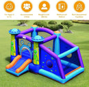 Inflatable Alien Style Kids Bouncy Castle with 480W Air Blower by LJGDeals