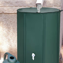 100 Gallon Portable Rain Barrel Water Collector Tank with Spigot Filter by LJGDeals