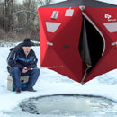 2-person Portable Ice Shelter Fishing Tent with Bag by LJGDeals
