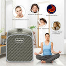 Portable Personal Steam Sauna Spa with Steamer Chair-Gray by LJGDeals