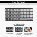 Compact Stainless Steel Ice Maker