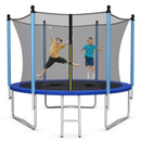 Outdoor Trampoline with Safety Closure Net