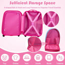 2 Pieces ABS Kids Suitcase Backpack Luggage Set by LJGDeals