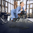 Foldable Adjustable Core Abdominal Trainer with 3 Adjustable Resistance and LCD Display by LJGDeals