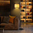 Standing Floor Lamp with Adjustable Head for Living Room and Bedroom by DirectDeals