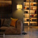 Standing Floor Lamp with Adjustable Head for Living Room and Bedroom by LJGDeals
