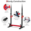 Adjustable Squat Rack Stand for Home Gym Fitness by LJGDeals