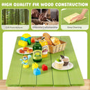3-in-1 Outdoor Wooden Kids Water Sand Table with Play Boxes by LJGDeals