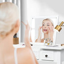 Vanity Dressing Table Set with Flip Top Mirror and 3 Drawers by LJGDeals