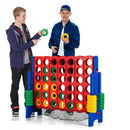 4-to-Score Giant Game Set with Net Storage-Blue by LJGDeals