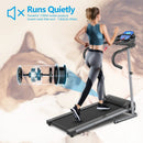 Electric Foldable Treadmill with LCD Display and Heart Rate Sensor by LJGDeals