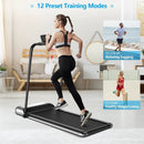 Ultra-thin Electric Folding Motorized Treadmill with LCD Monitor Low Noise by LJGDeals