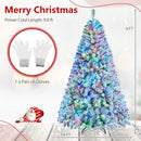 6 FT Smart Pencil Christmas Tree with RGB Lights & Music Sync