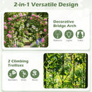 7.5 Feet Garden Arbor Heavy by LJGDeals