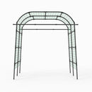 7.5 FT Tall Metal Garden Arch Trellis for Climbing Plants Outdoor by DirectDeals