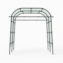 7.5 FT Tall Metal Garden Arch Trellis for Climbing Plants Outdoor by LJGDeals