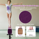 7.5 Feet High and Low Gymnastics Beam with 3 Heights-Purple