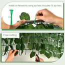 Artificial Ivy Privacy Fence Screen 118 x 39 Inch (4 Pieces) by LJGDeals