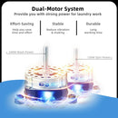 8 lbs Portable Mini Twin Tub Spinner Semi-Automatic Washing Machine by LJGDeals