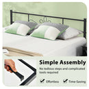 Twin/Full/Queen Size Metal Bed Frame with Headboard and Footboard by DirectDeals