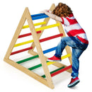 Climbing Triangle Ladder with 3 Levels for Kids-Multicolor by LJGDeals