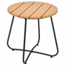 3 Pieces Patio Bistro Furniture Set with Armrest and Soft Cushions by LJGDeals