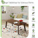 Rectangular Modern Wooden Coffee Table with Rubber Leg by LJGDeals