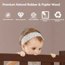 2-in-1 Convertible Kids Wooden Bedroom Furniture with Guardrails by LJGDeals
