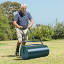 24 x 13 Inch Tow Lawn Roller Water Filled Metal Push Roller by LJGDeals