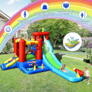 9-in-1 Inflatable Kids Water Slide Bounce House without Blower by LJGDeals