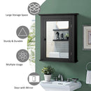 Bathroom Wall Mounted Storage Mirror Medicine Cabinet by LJGDeals