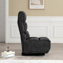 360-Degree Swivel Folding Floor Chair with 6 Adjustable Positions by LJGDeals