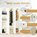 Foldable Closet Clothes Organizer with 8 Cubby Storage by LJGDeals