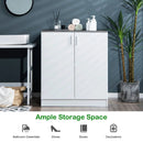 Storage Sideboard Cabinet with Doors and Shelves by LJGDeals