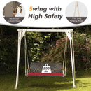 2-Person Rattan Hanging Porch Swing Chair by LJGDeals