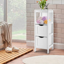 Freestanding Storage Cabinet with 2 Removable Drawers for Bathroom by LJGDeals
