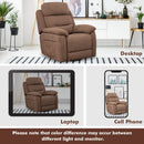 Power Lift Recliner Sofa with Side Pocket and Remote Control by LJGDeals