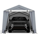 10 x 16/10 x 20 Feet Outdoor Heavy-Duty Carport with 2 Doors by LJGDeals
