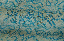 Antique Design 5x8 Blue and Beige Traditional Hand knotted wool rug by The Rug Decor