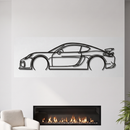 2016 Cayman GT4 981 Metal Car Wall Art - MT0897