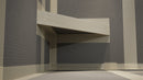 The Original Floating Corner Shower Bench Kit™