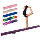 9 FT Folding Gymnastics Balance Beam with Anti-slip Base and Pine Wood Frame by LJGDeals