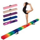 9 FT Folding Gymnastics Balance Beam with Anti-slip Base and Pine Wood Frame by LJGDeals