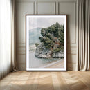 Beach Trees Wall Art Canvas Print – Framed Earthy Beachside