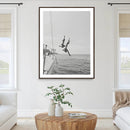 Sailing Wall Art Canvas Print – Ocean Adventure Sailboat