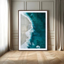 Aerial Ocean View Wall Art Canvas Print – Framed Coastal by MyGreatCanvas | Canvas Wall Art Prints | Photo Prints & Wall Decor