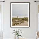 Desert Landscape Wall Art Canvas Print – Cacti and Shrubs
