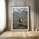 Wild Elk Wall Art Canvas Print – Framed Mountain Wilderness