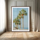 Tropical Ocean Canvas Print – Framed Beach Coastal Nautical